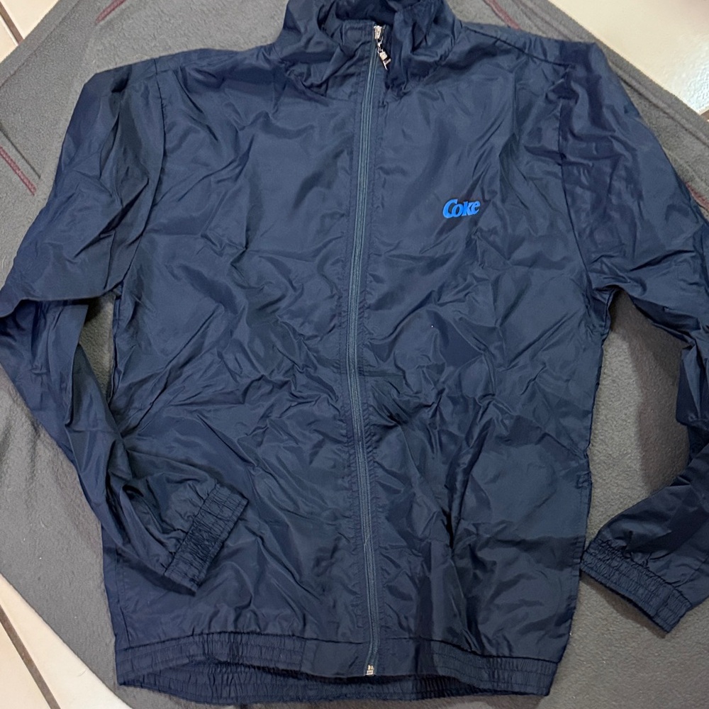 Coxe Men's Navy Windbreaker Jacket